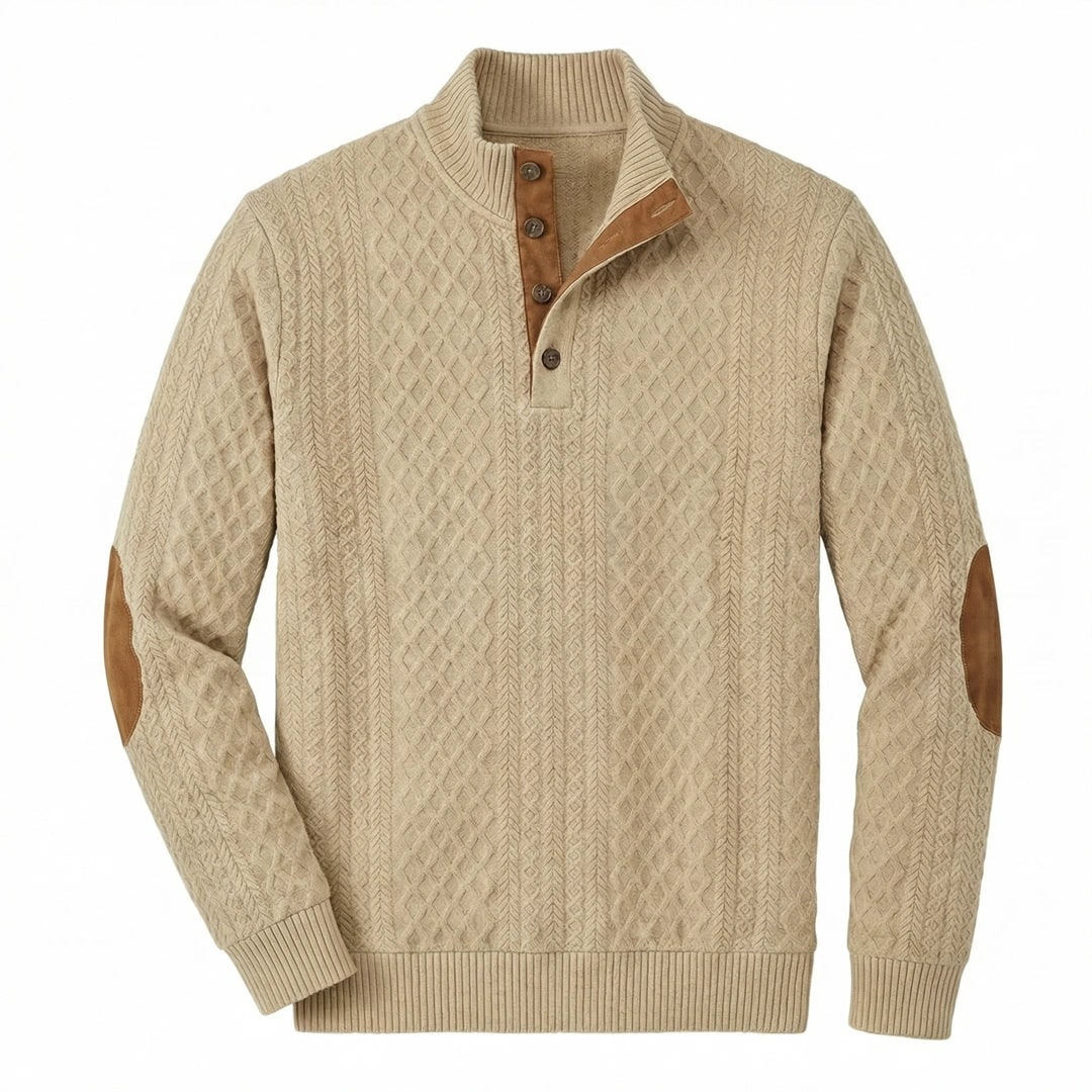 Crown - Men's Classic High Collar Pullover