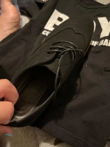 Customer photo review of Derby - Ultra Comfortable Shoes
