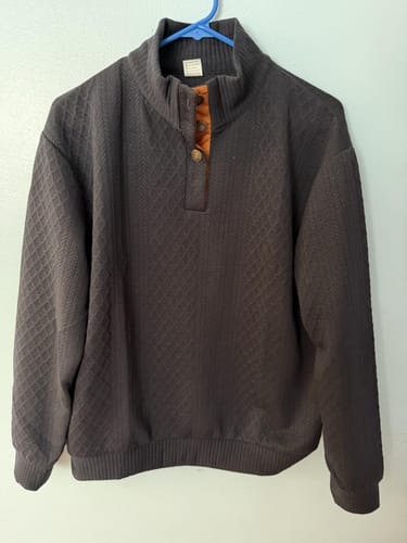 Customer photo review of Crown - Classic High Collar Knit Pullover